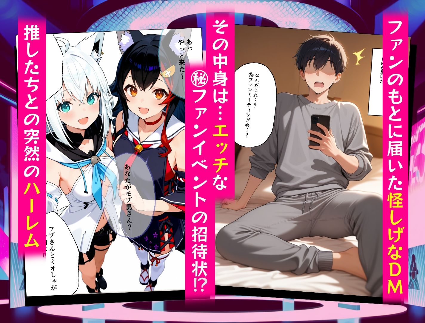 ゲマズ達のドスケベマル秘ファンサービス 画像1