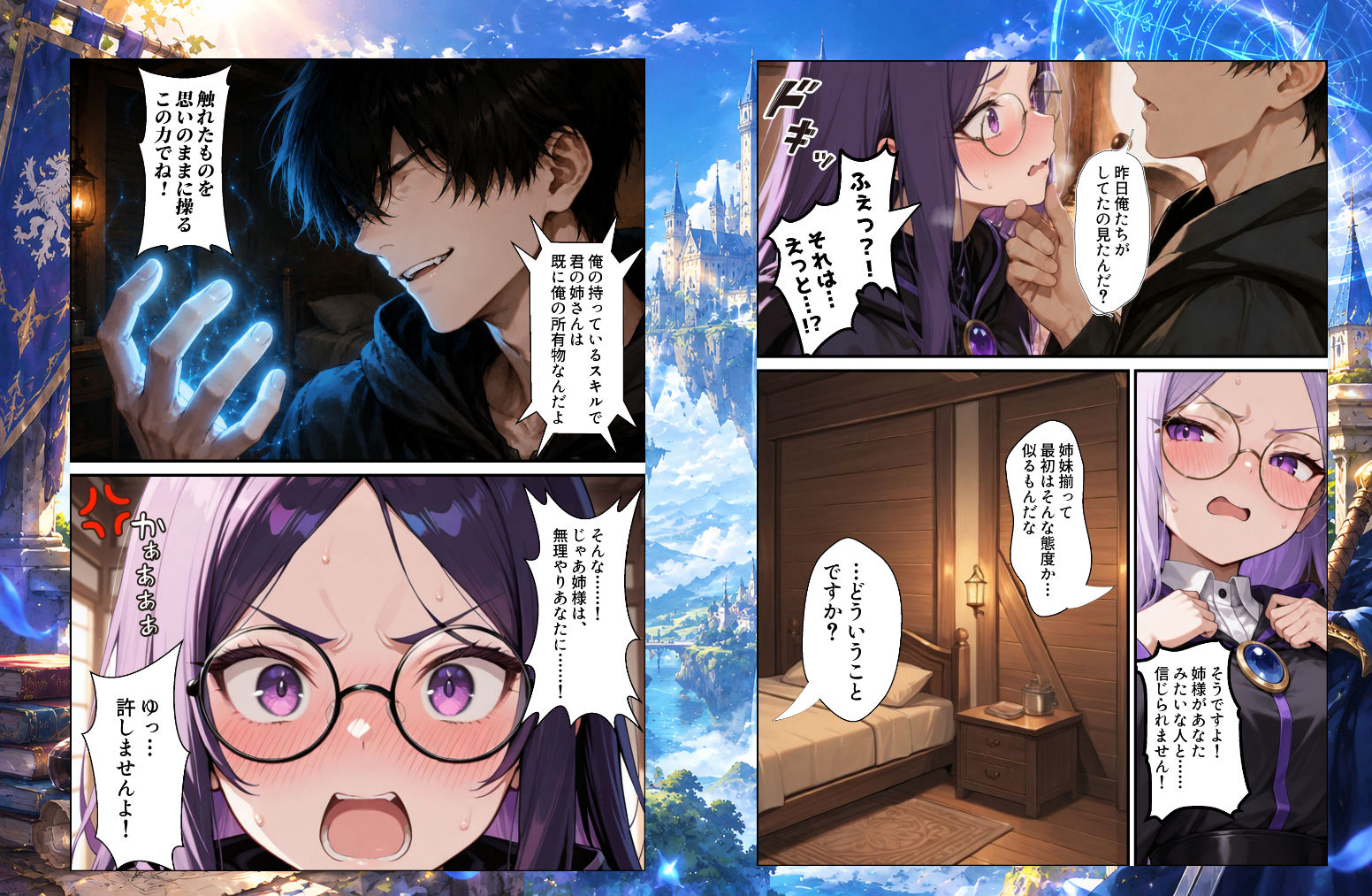 チートスキルで異世界ハーレム!10 〜才女と賢者を堕とす背徳の姉妹丼〜 画像4