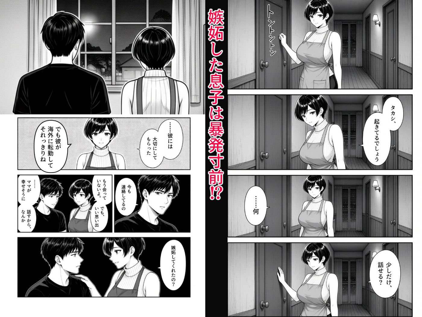 勝気ママの甘い弱点 〜ママの過去へ嫉妬中!〜 画像3