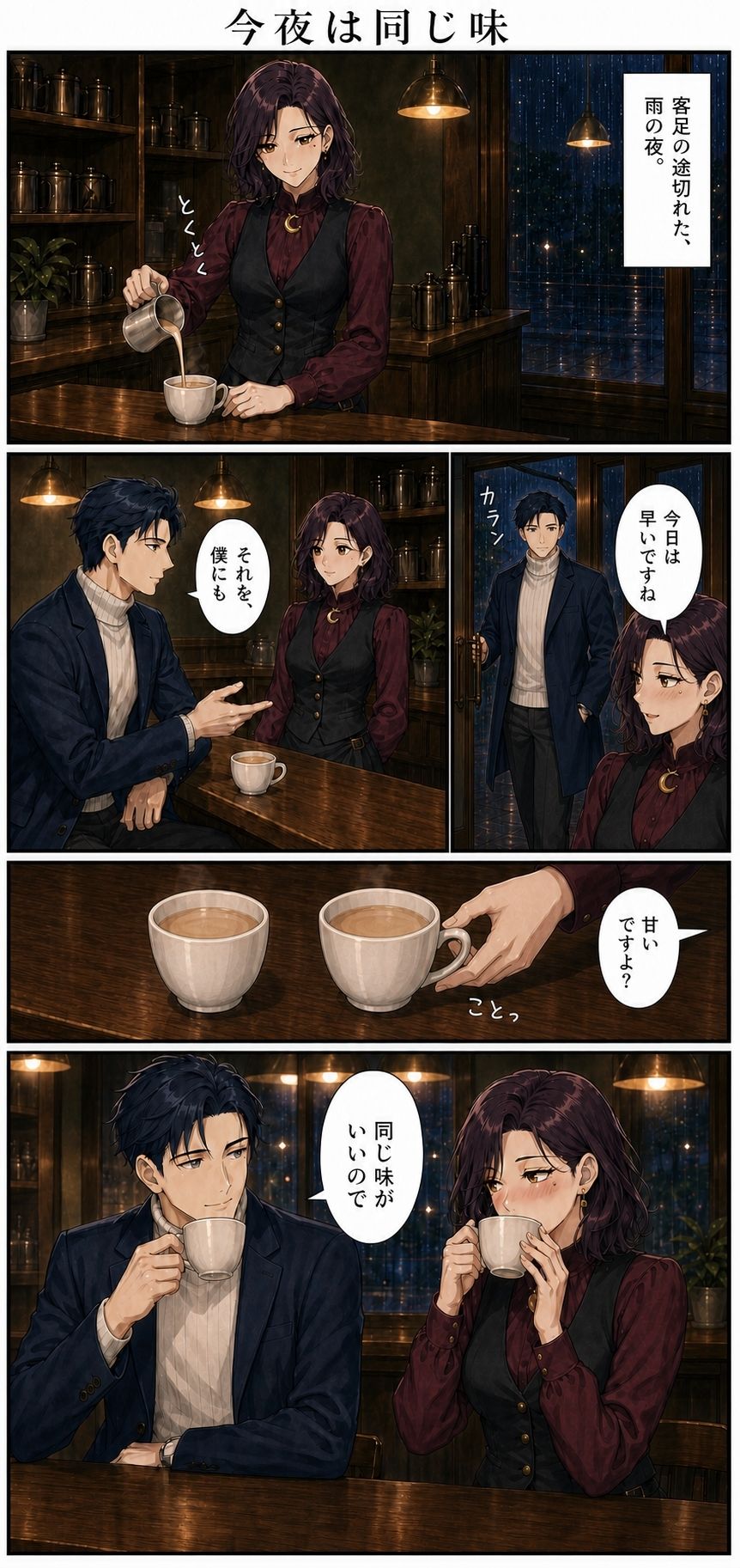 閉店五分前、恋は半分（10ページ）の作品画像 3