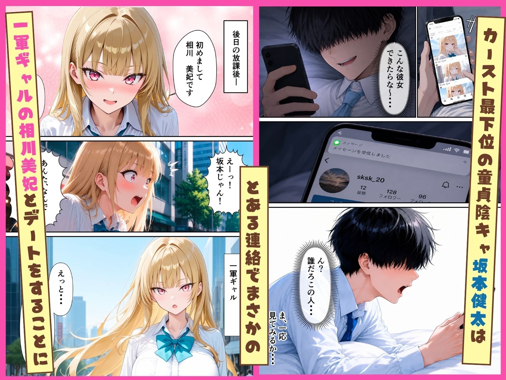 童貞陰キャの僕が一軍ギャルに生ハメセックスを懇願されて 快楽堕ちさせた話 画像1