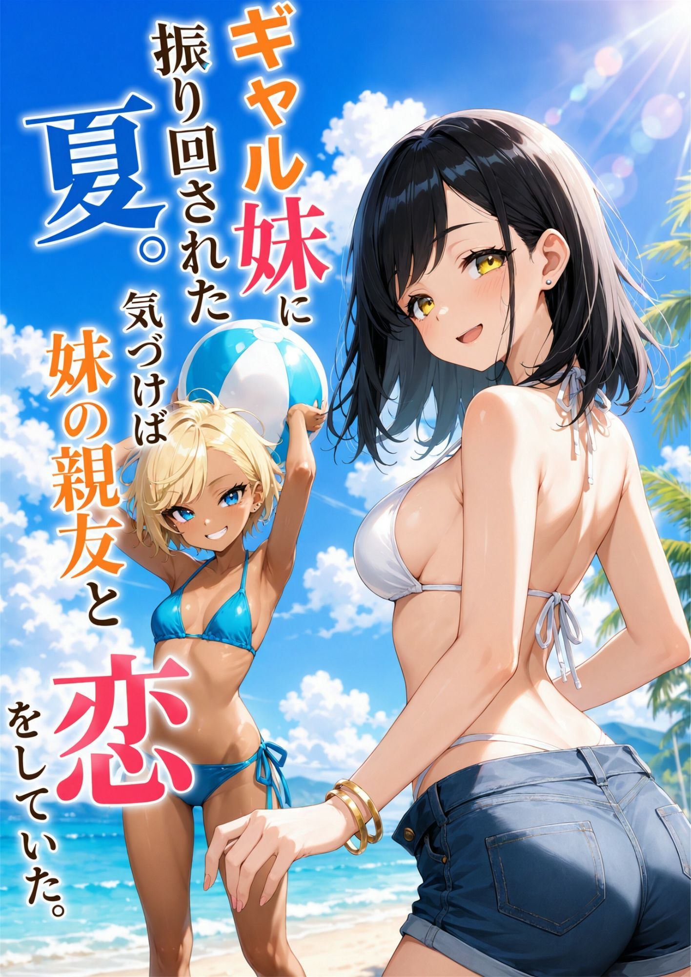 ギャル妹に振り回された夏。気づけば妹の親友と恋をしていた。 画像1