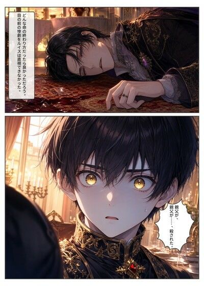 漫画版  黒王国物語  第2巻 サンプル3