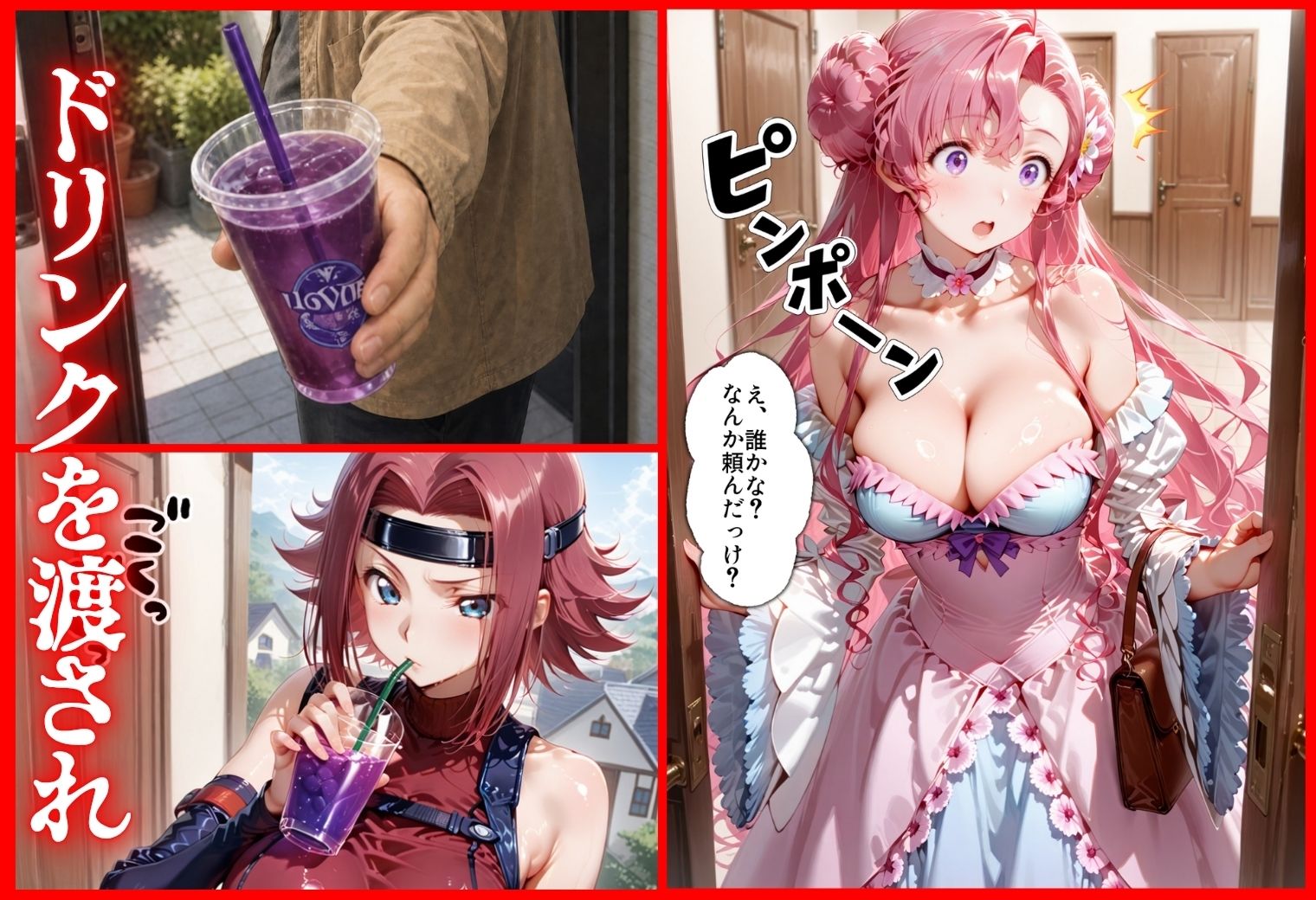 怪しいドリンクで眠っている間に孕ませSEXした話 Vol.54