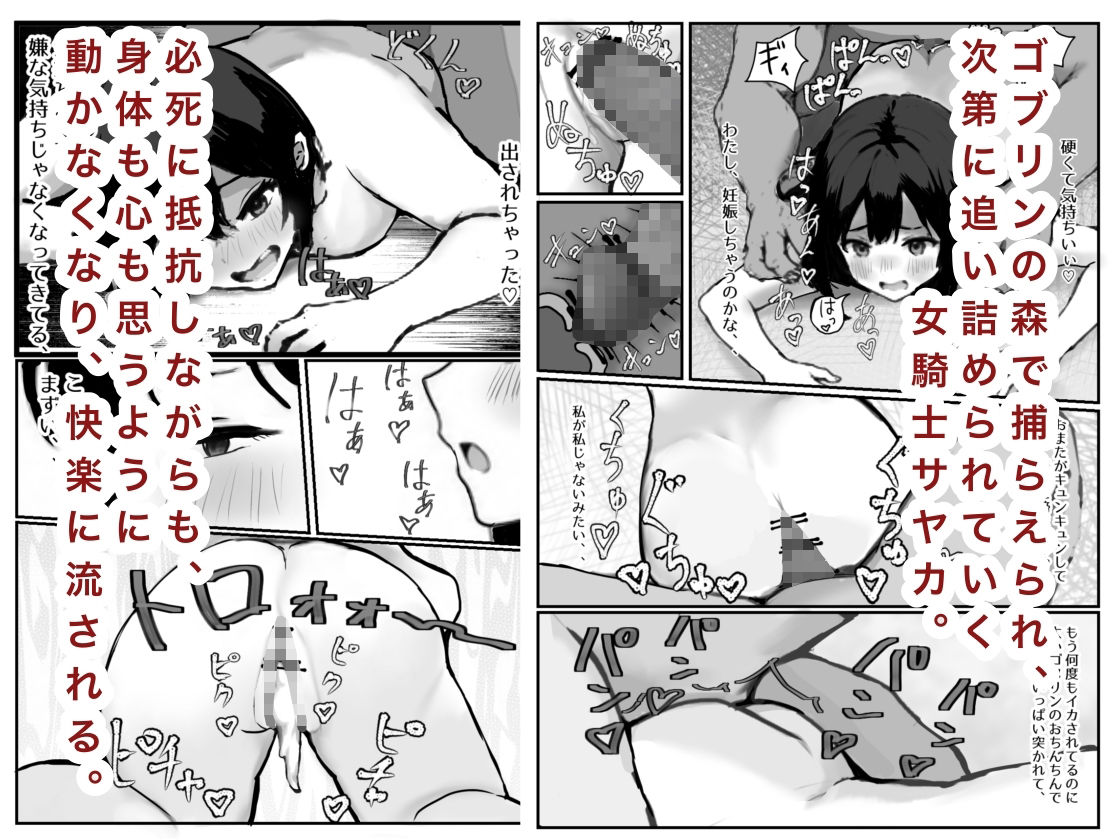 女騎士敗北録〜ゴブリンの森〜2の作品画像 5