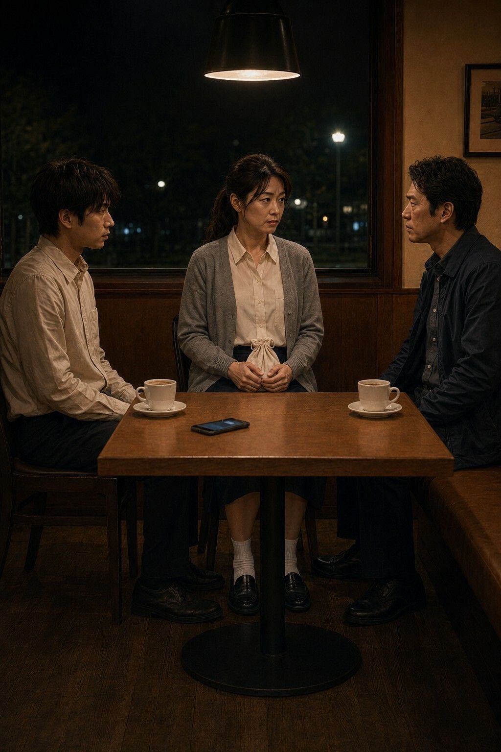閉店後、人妻パートの白い靴下に触れた【本編全20話+香織視点特別編+カラー挿絵6枚】 画像1