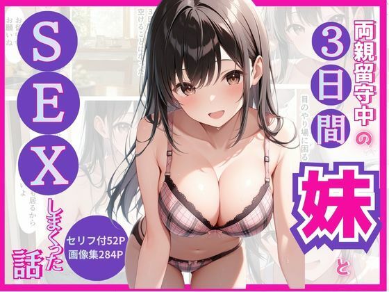 両親留守中の3日間妹とSEXしまくった話の画像