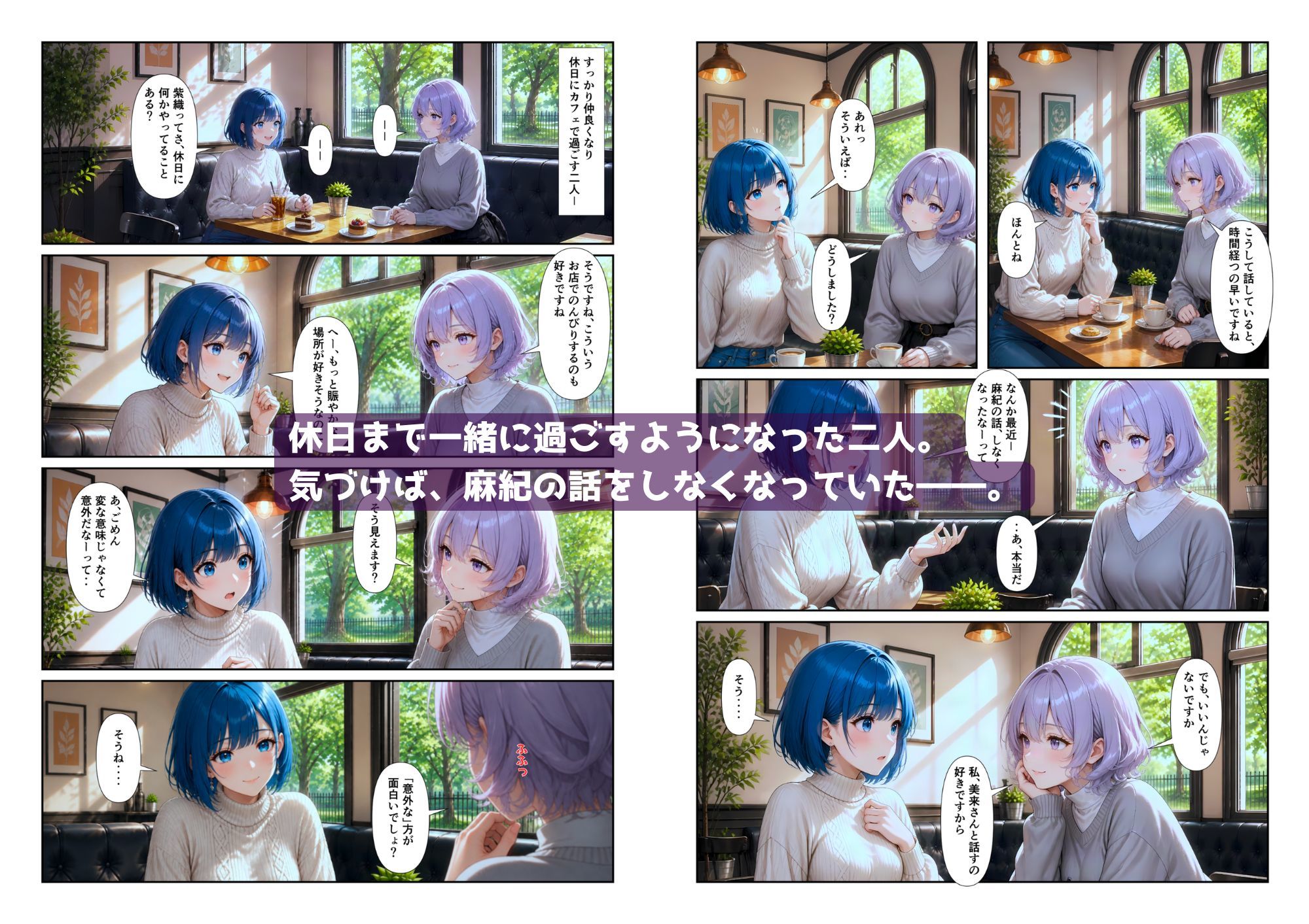 「百合・トライアングル2」 〜元カノと今カノ、惹かれあうふたり〜4