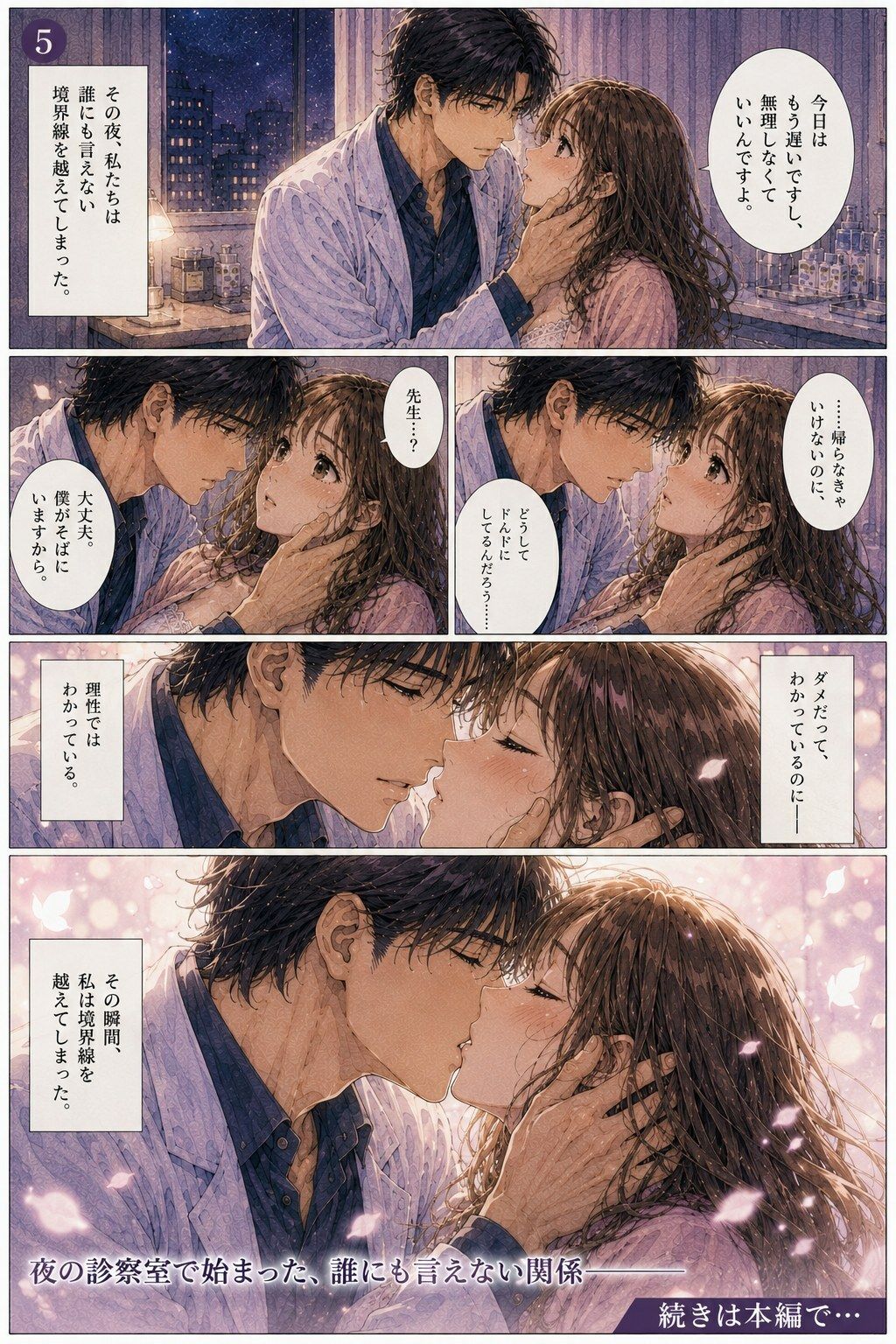 夜の診察室、担当医と二人きり ―夫には言えない検査― 画像5
