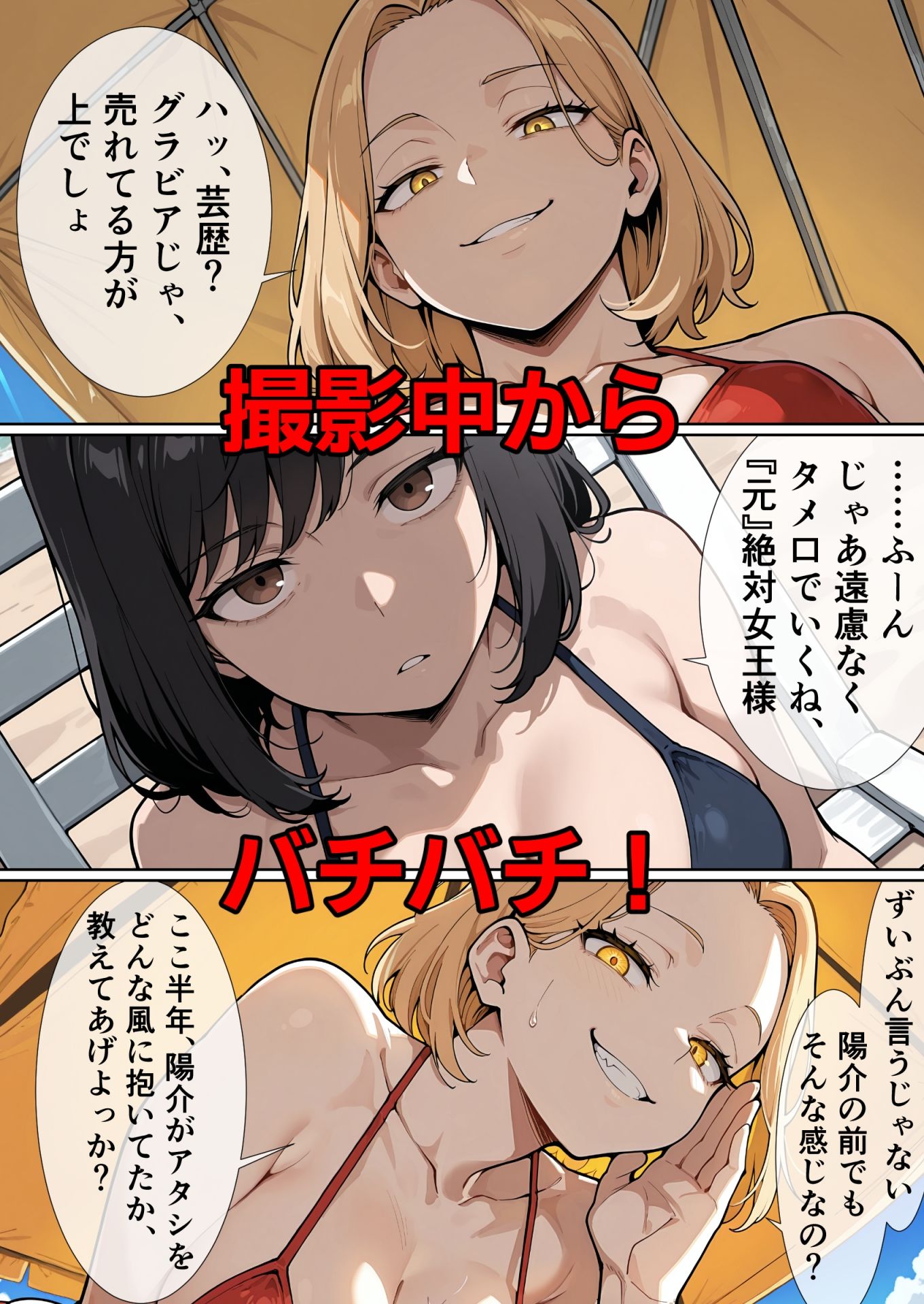 グラドルレズバトル 画像4