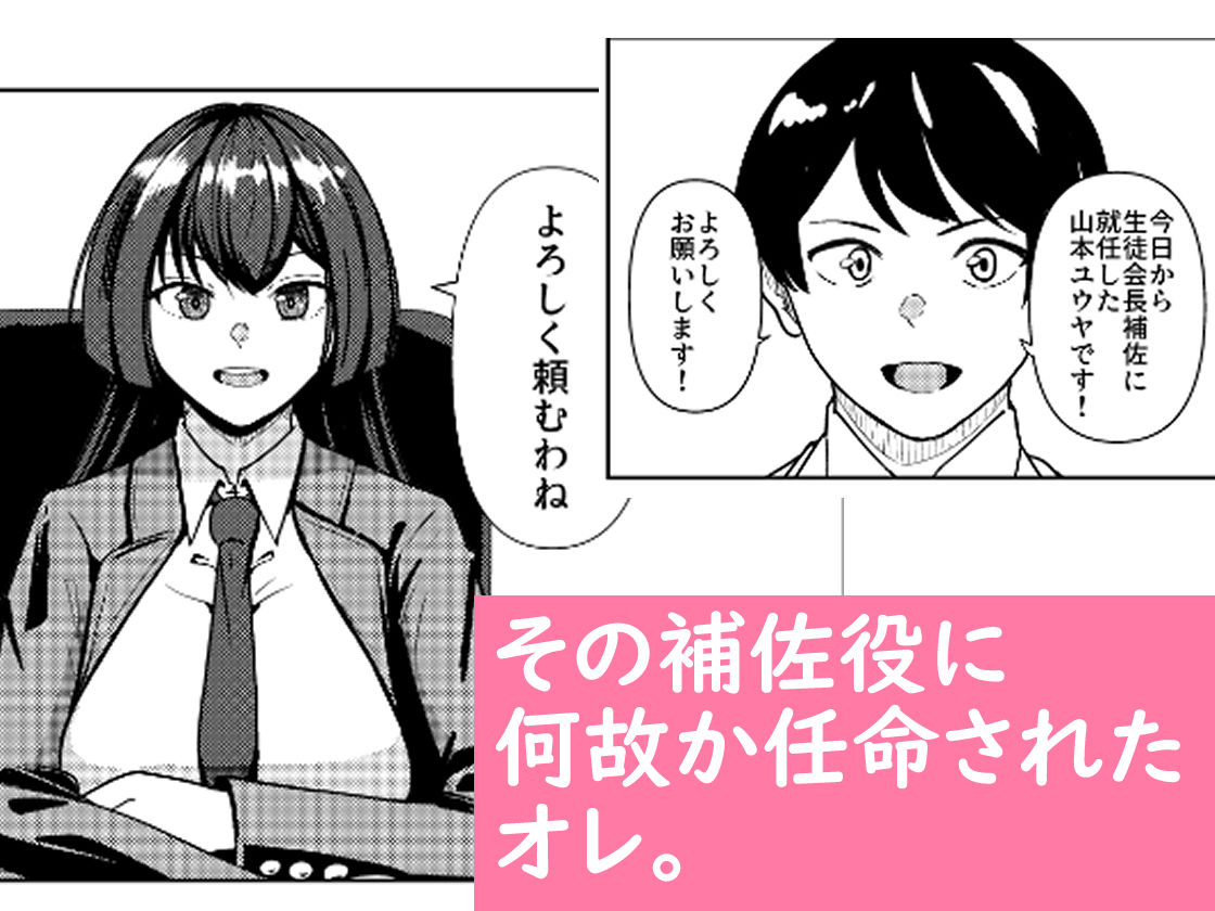 カリスマ生徒会長の性処理要員に任命されました 画像2