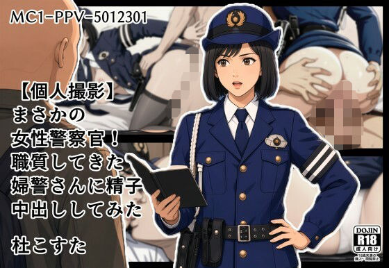 【個人撮影】まさかの 女性警察官！職質してきた 婦警さんに精子中出ししてみた