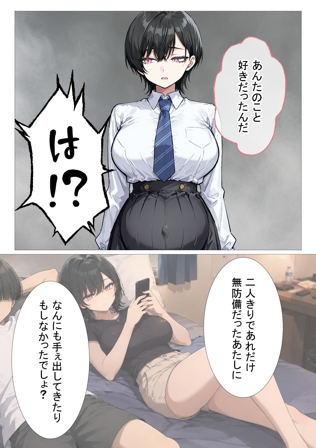 孕トモ-オレのNTR性癖のせいでデキ婚した親友-2