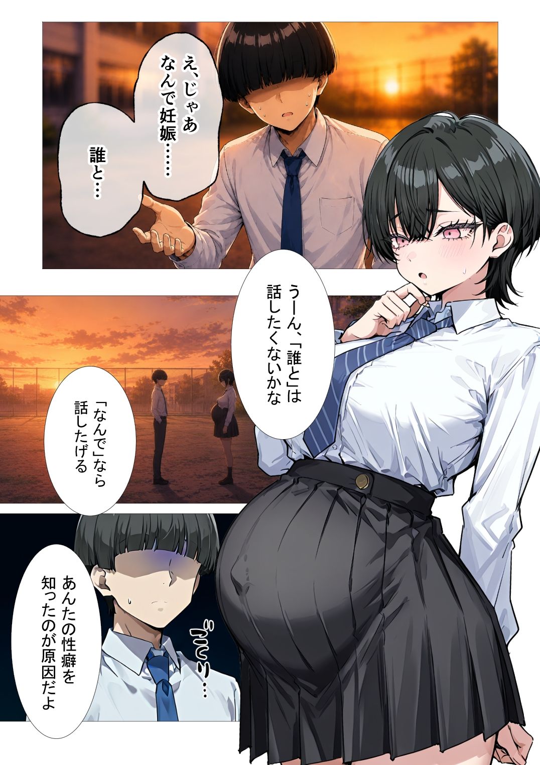孕トモ-オレのNTR性癖のせいでデキ婚した親友-3