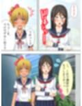 益荒男チ●ポに興味深々なクラスの女子と金髪ギャル <総集編> サンプル画像2