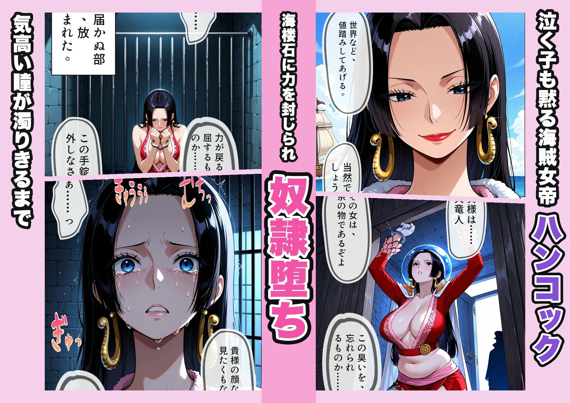 奴●海賊女帝 〜海楼石に囚われた高慢女帝、三日間の陥落〜 画像1