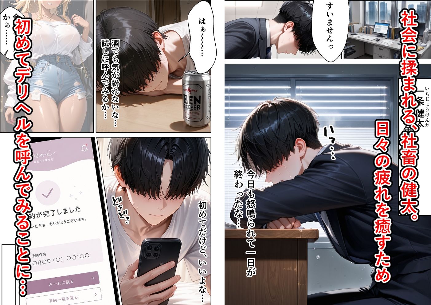 童貞社畜の俺がデリヘル呼んだらギャル妹と中出しセックスできた話1