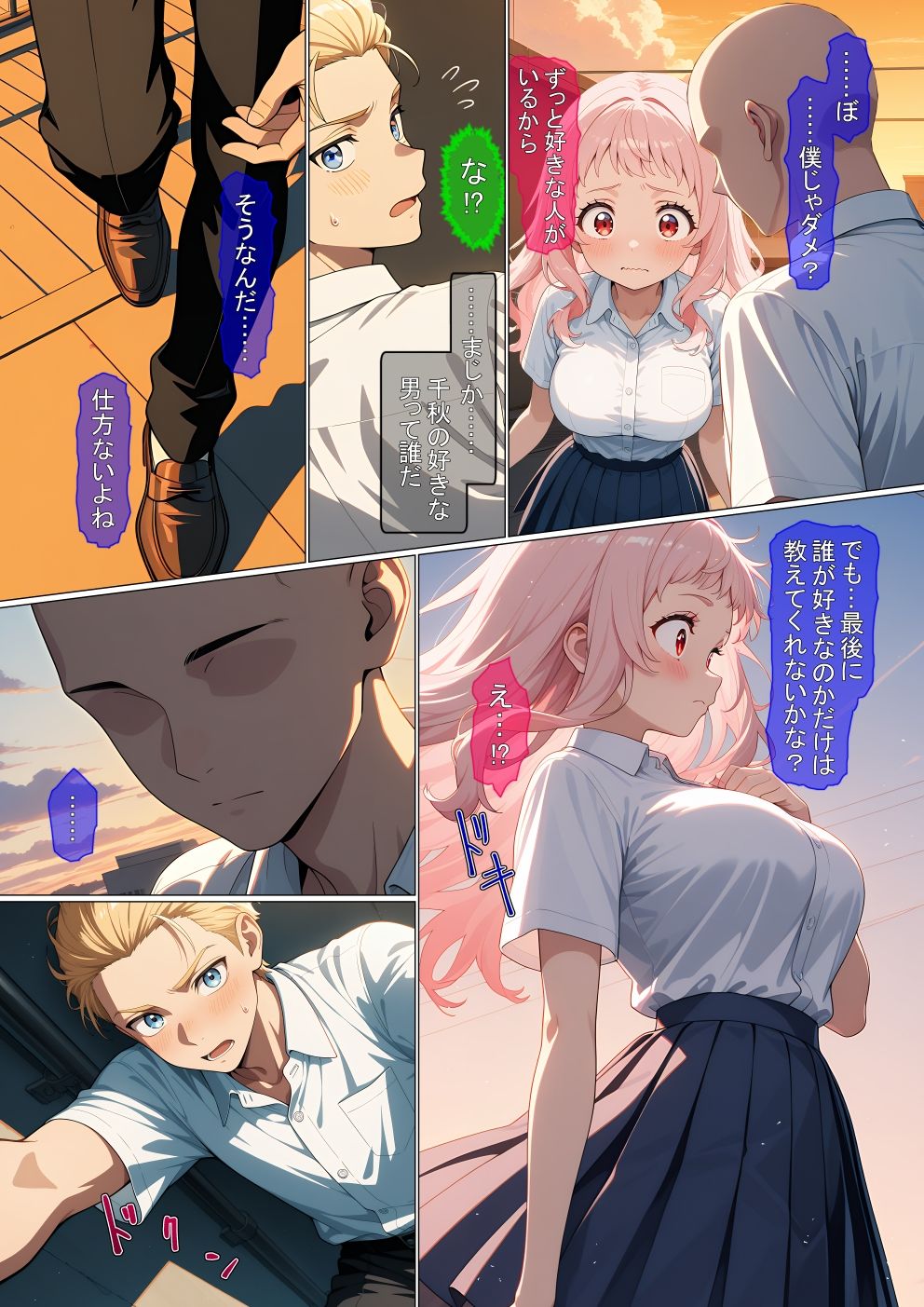 【漫画】横取レ〇プ04 画像2