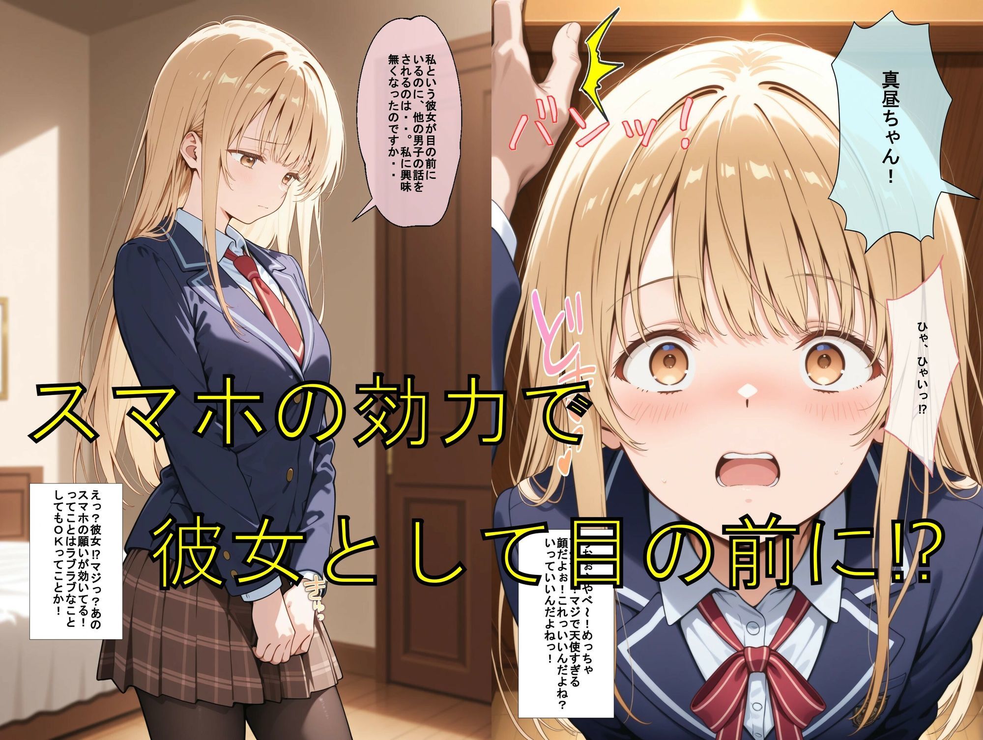 推しキャラ召喚した俺！  天使様のような可愛い美少女とラブラブな時間を  〜椎〇  真昼〜ver2