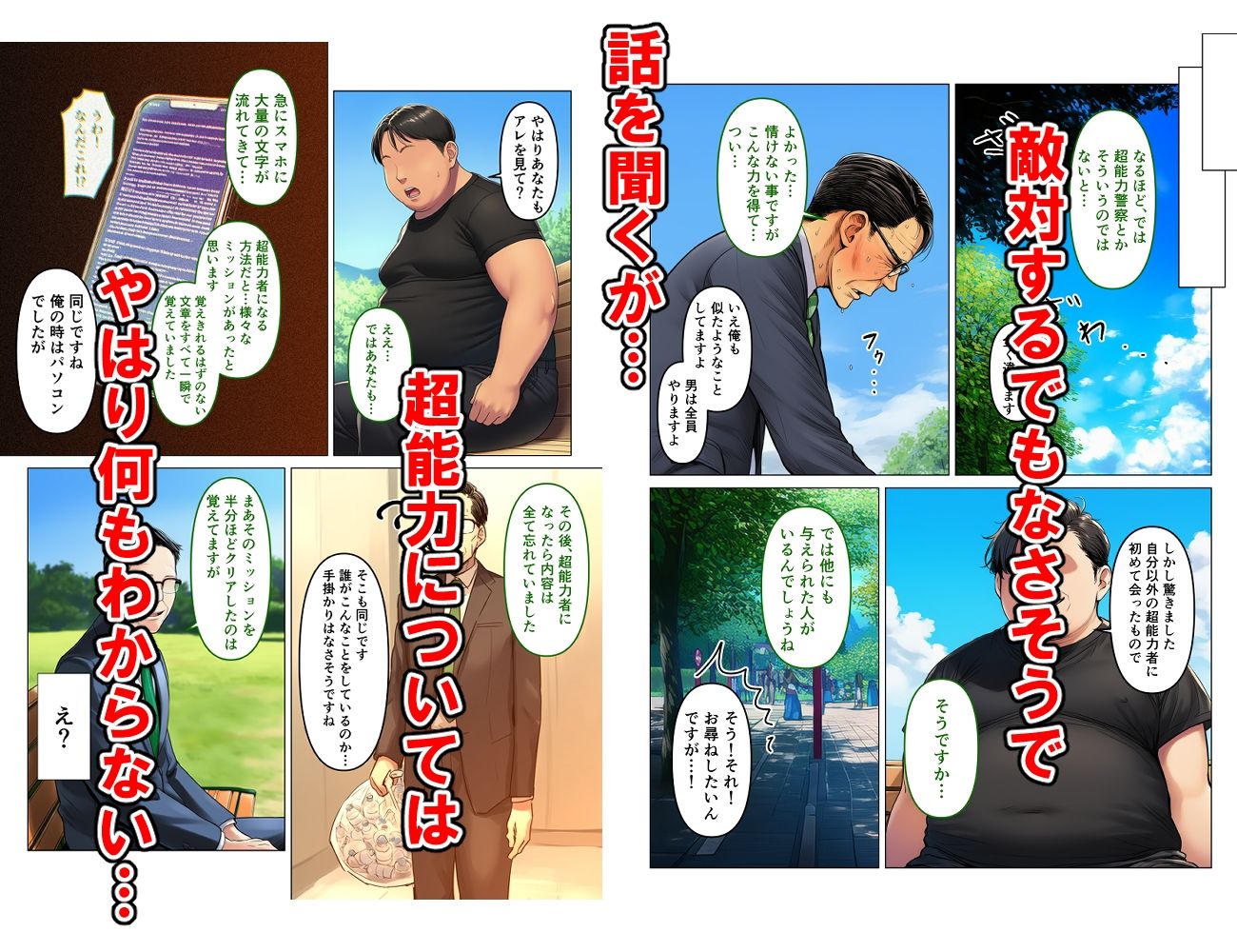 超能力おじさんともう一人の超能力おじさん仲良く二人でヤリまくり! 画像4