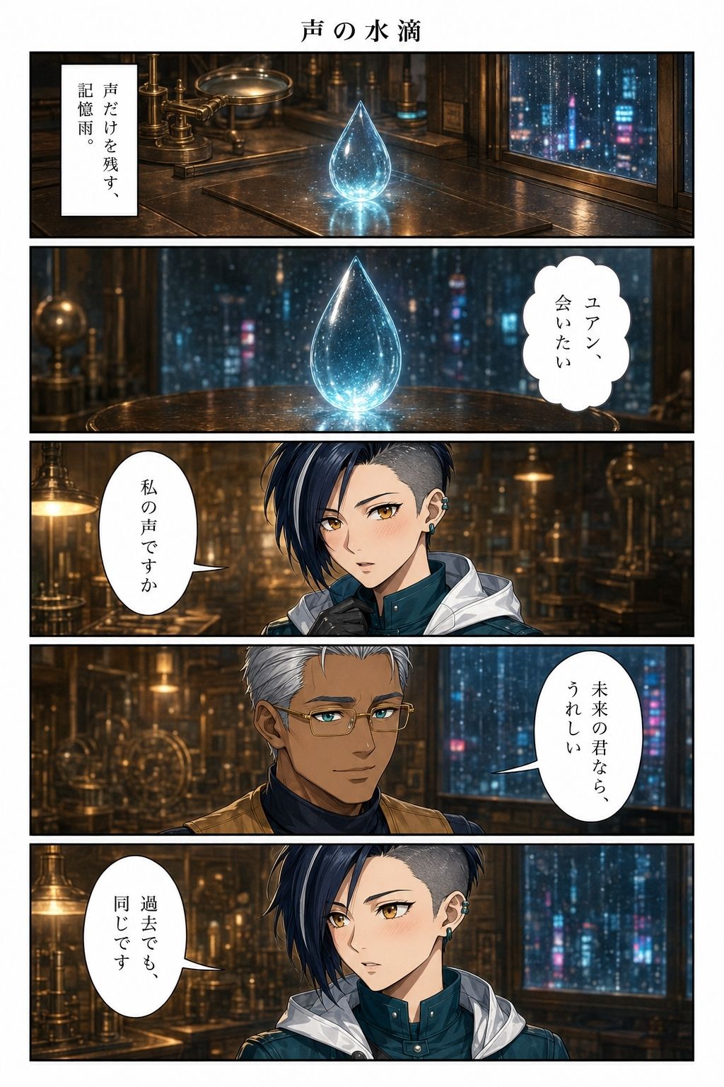 記憶雨の配達人(10ページ) 画像3
