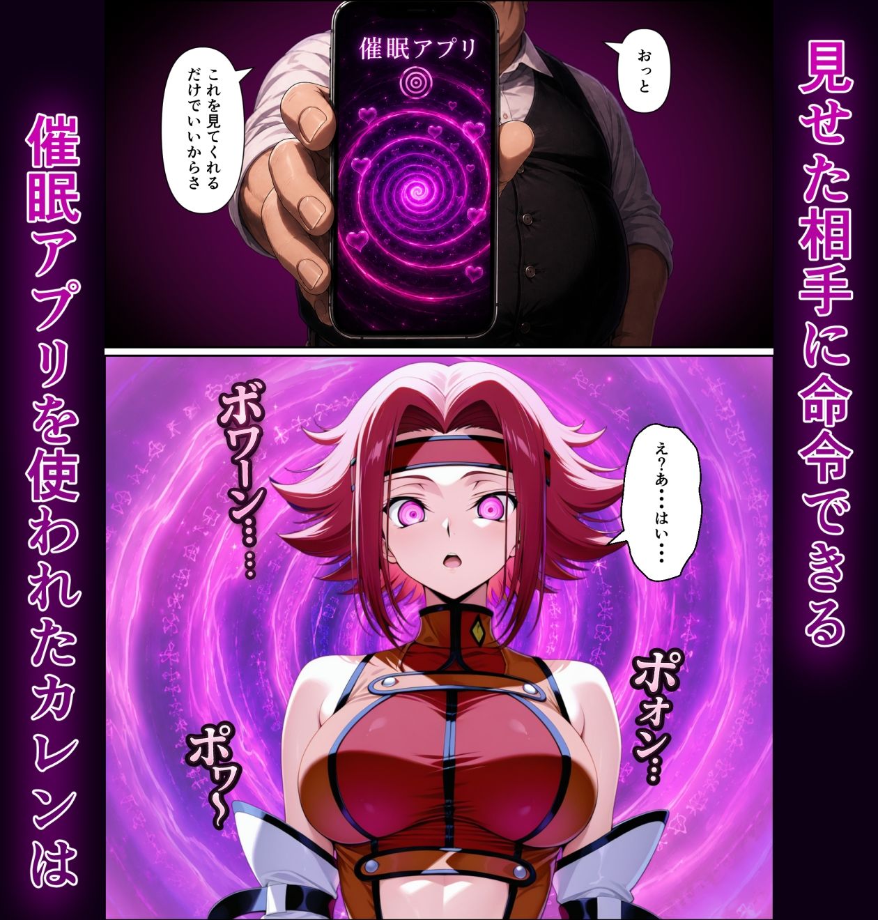 快楽催●アプリ「紅月カレン編」1