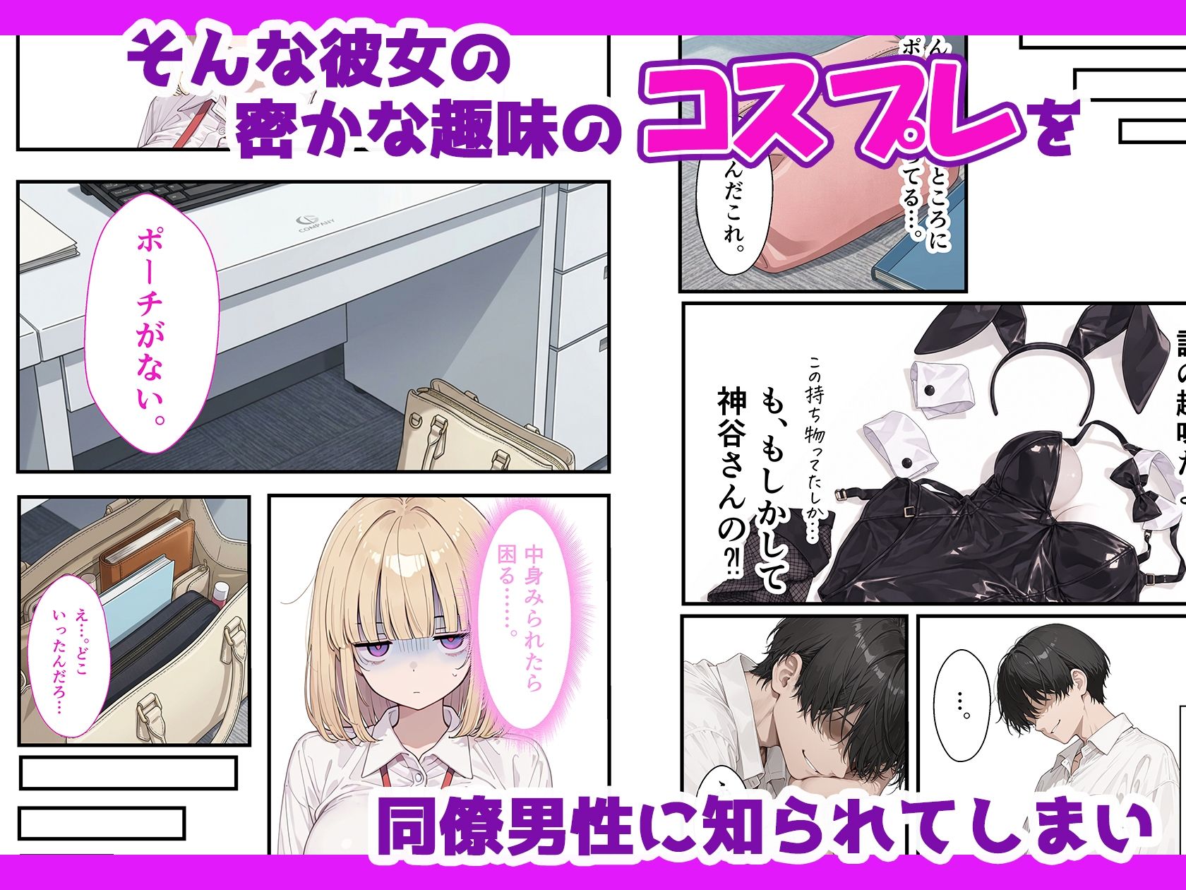 しごでき陰キャジト目巨乳〜同僚に性癖を知られ中だしセックスした話〜 画像4