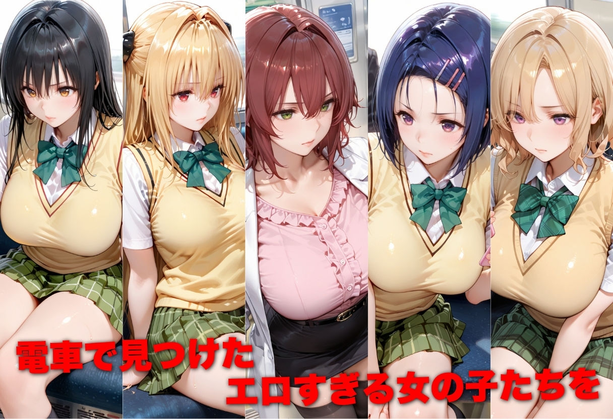 【無料エロ漫画】d_817771 電車で痴●した美女をガラスに押し付けメス堕ちさせた話 ToL●VEる編(海手マン)