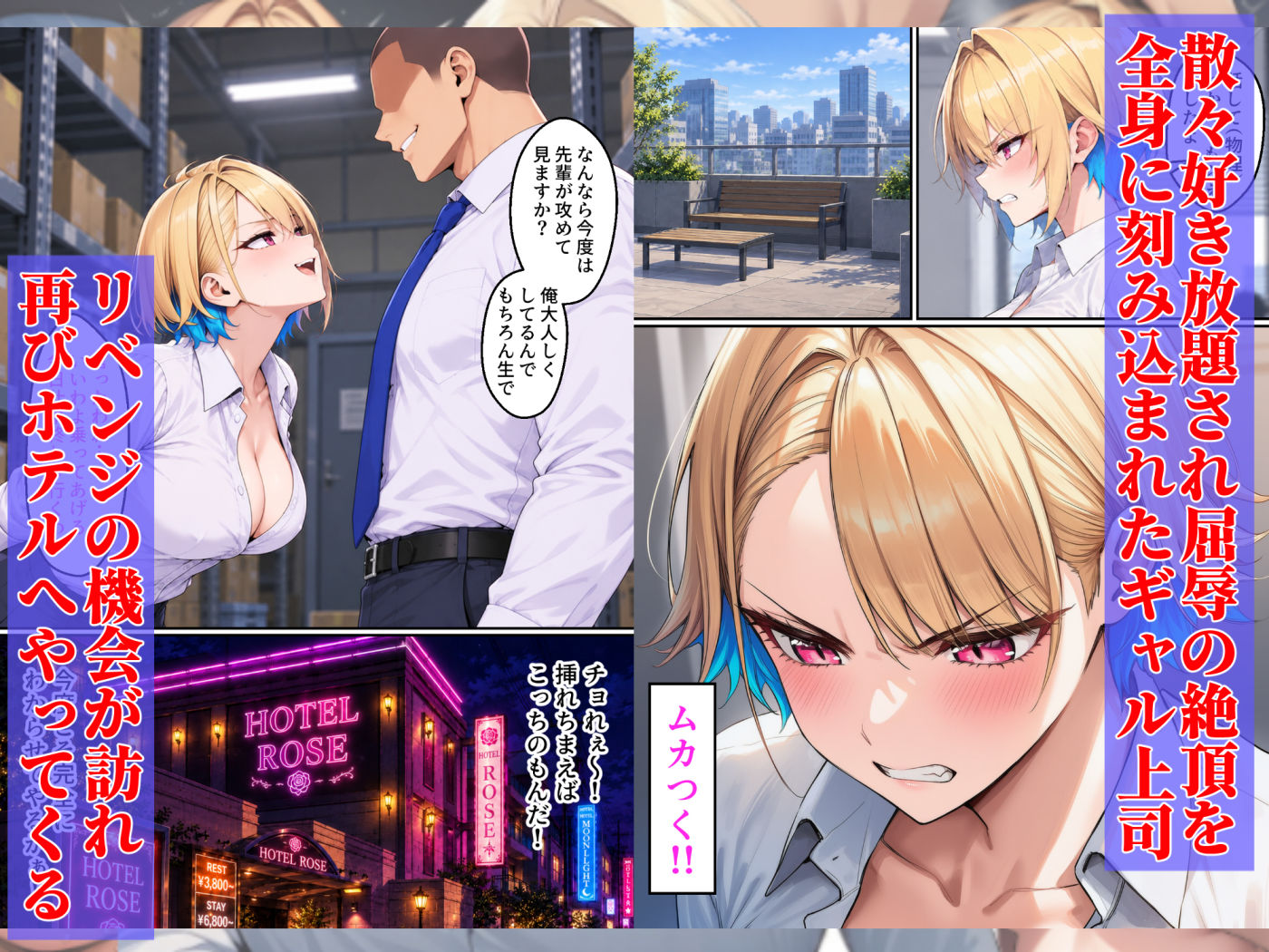 ボーイッシュな年下ギャル上司を徹底的にわからせる話 画像8