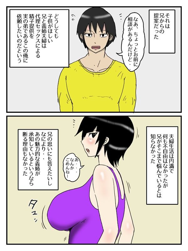俺は代理で兄の嫁と孕ませセックスしている 画像1