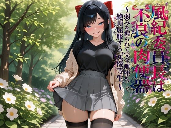 風紀委員長は不良の肉便器〜弱みを握られて完全雌堕ち絶頂屈服する元優等生〜