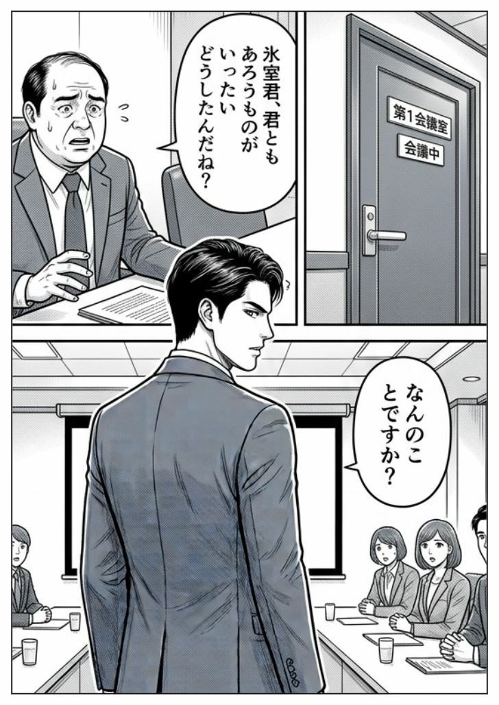 片思い中の課長はなぜかミニスカートです