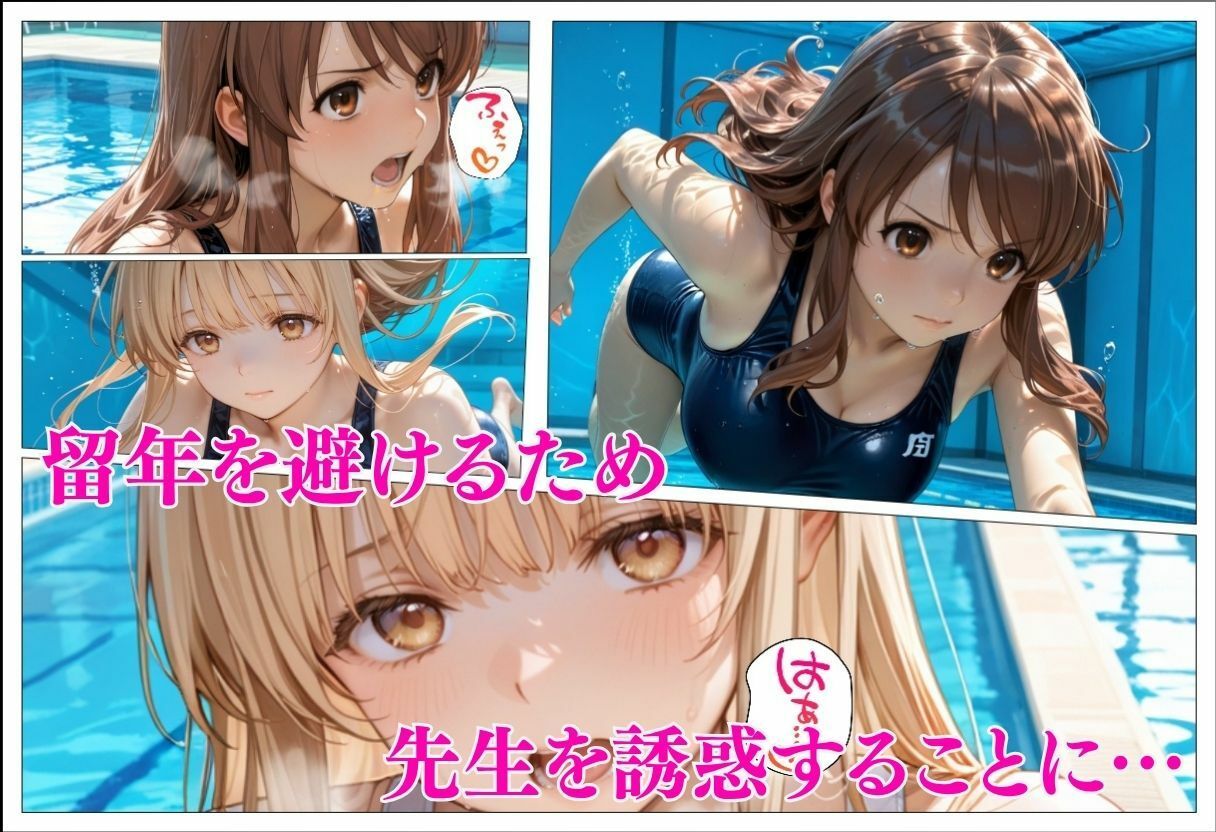 巨乳の美女が水着で誘惑  ま〇る、み〇る編の作品画像 1