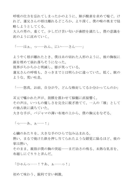 背徳の義兄弟〜両親不在の夜、完璧な義兄様に壊される〜 画像 3