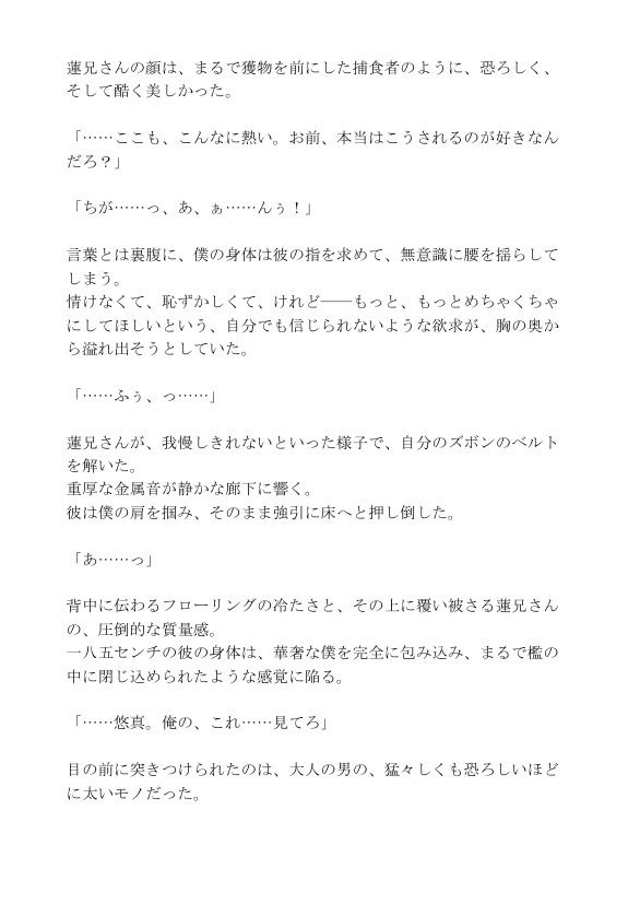 背徳の義兄弟〜両親不在の夜、完璧な義兄様に壊される〜 画像 4