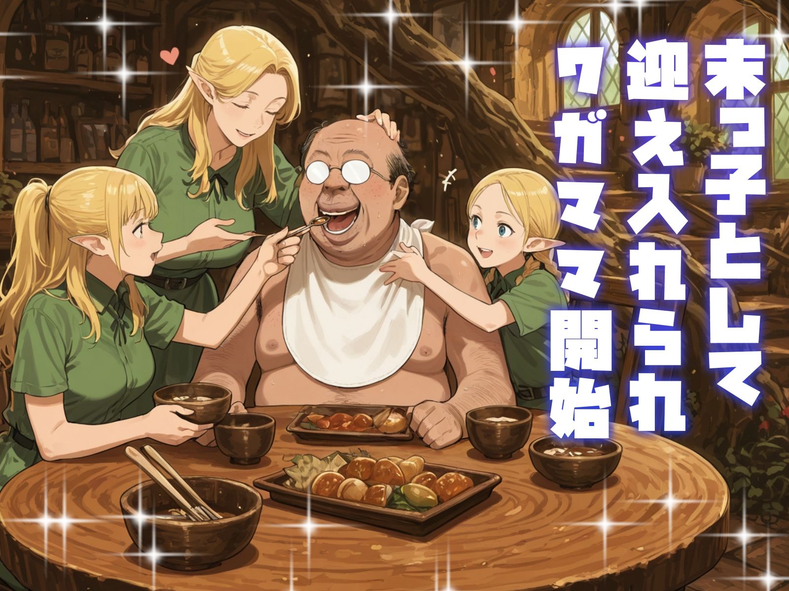 異世界転移でエルフ母娘甘やかしハーレム生活 画像3