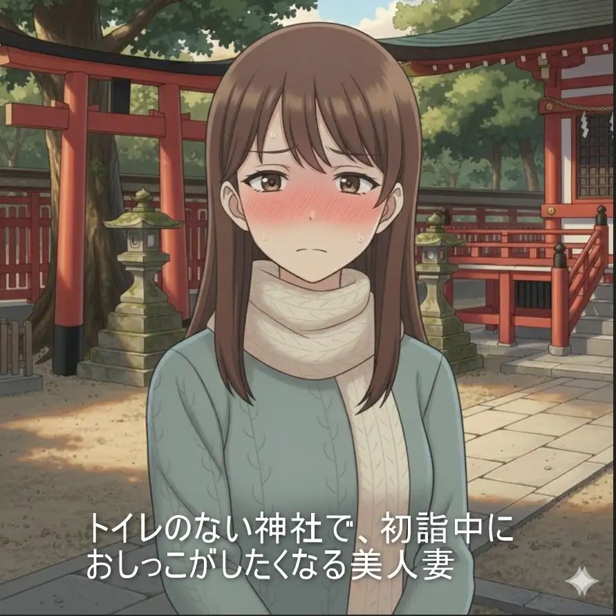 (おしっこ我慢小説) 野ションは犯罪です 画像1