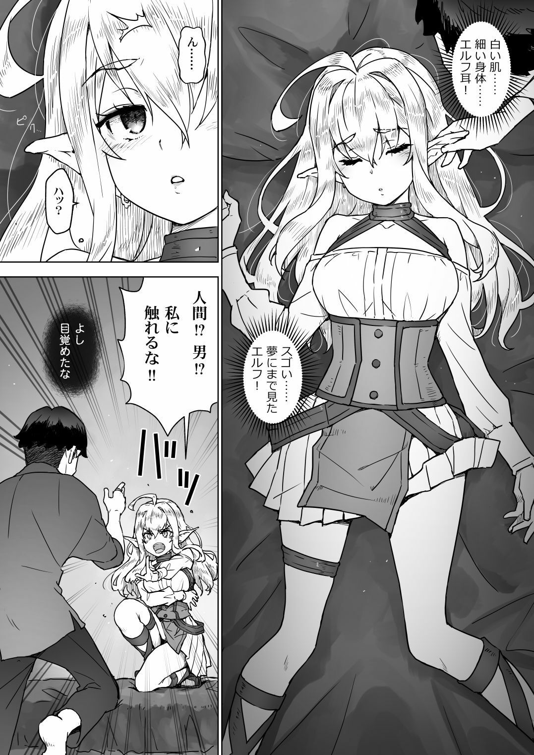 異世界エルフはイかされない！