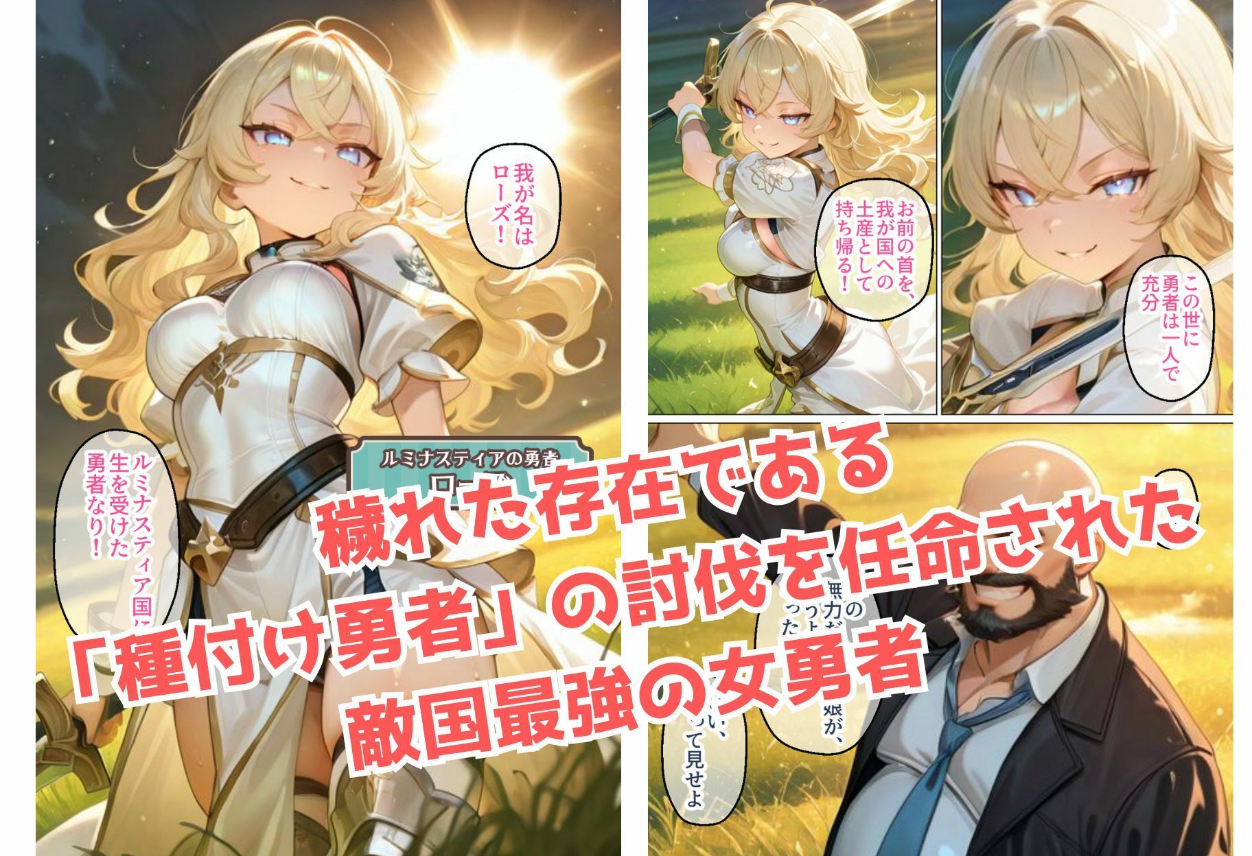 最強の女勇者がチン棒に服従した件2【全Pセリフ有】1