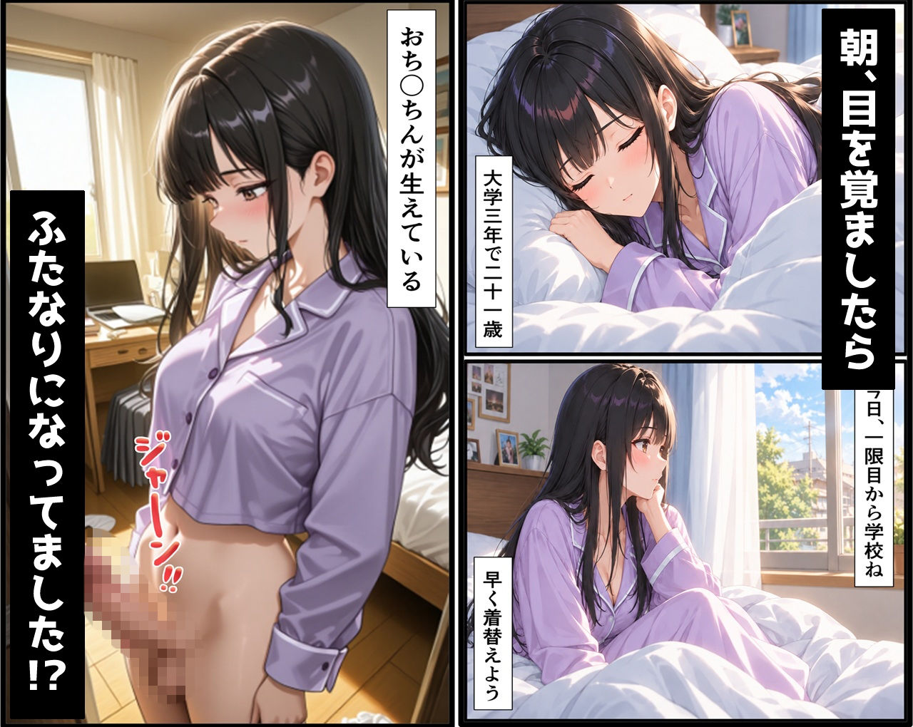 無防備すぎる同級生に、理性が追いつかなかった話 第17.5話「椿の秘密の一日」 画像1