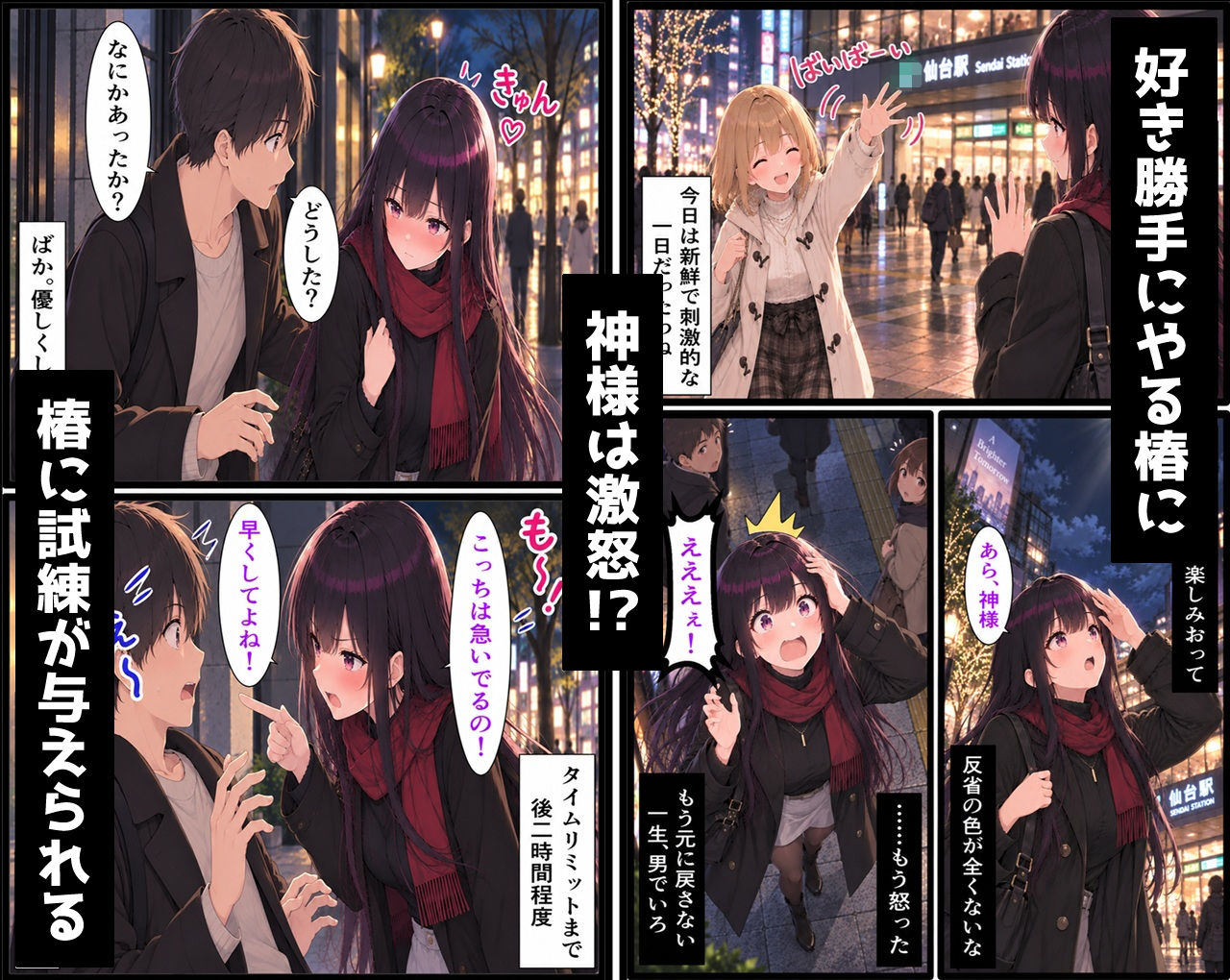 無防備すぎる同級生に、理性が追いつかなかった話 第17.5話「椿の秘密の一日」 画像8