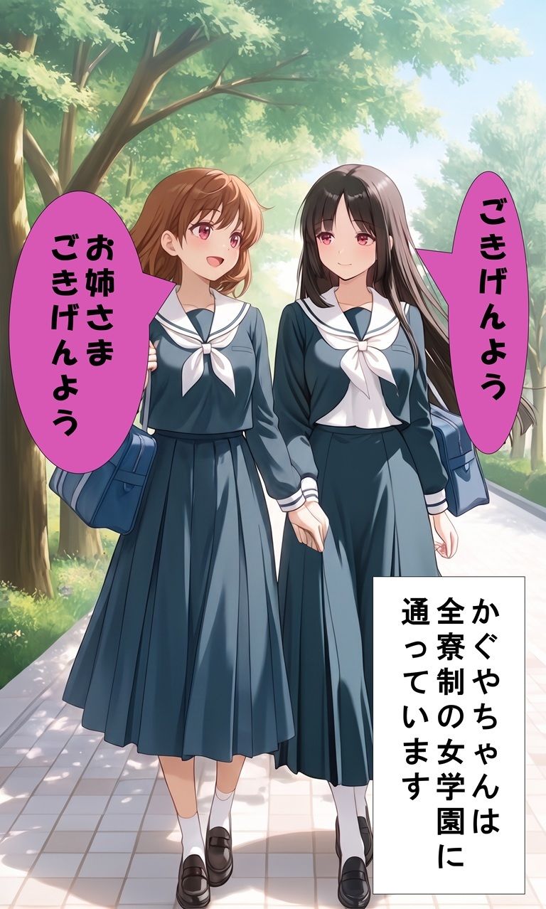 競泳水着少女SEX 漫画版かぐや編2 サンプル画像 1