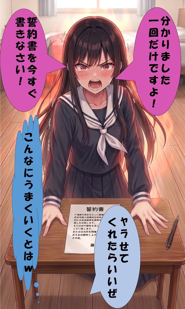 競泳水着少女SEX 漫画版かぐや編2 サンプル画像 4