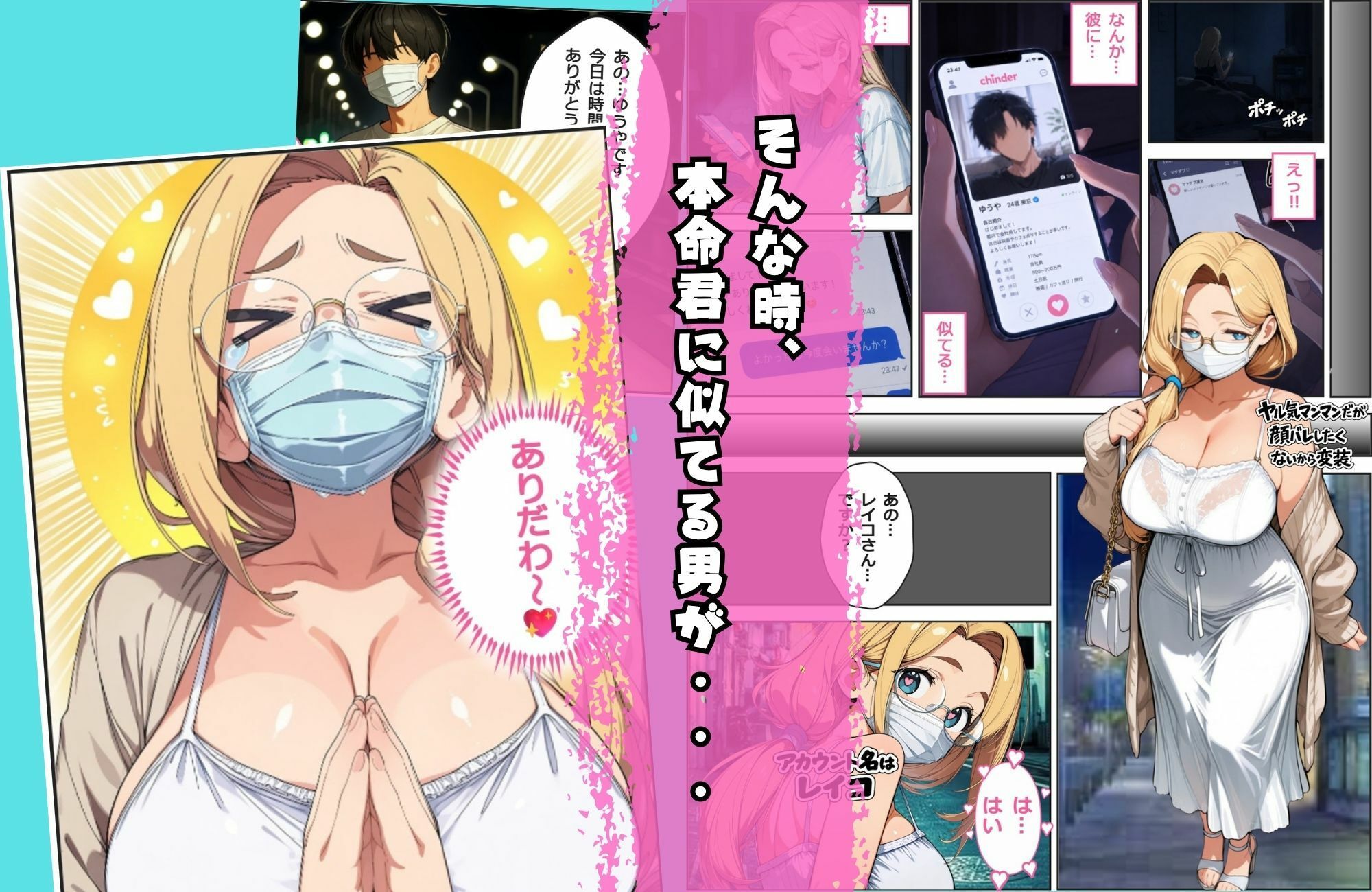 欲求不満 マチアプ爆乳かーさん5