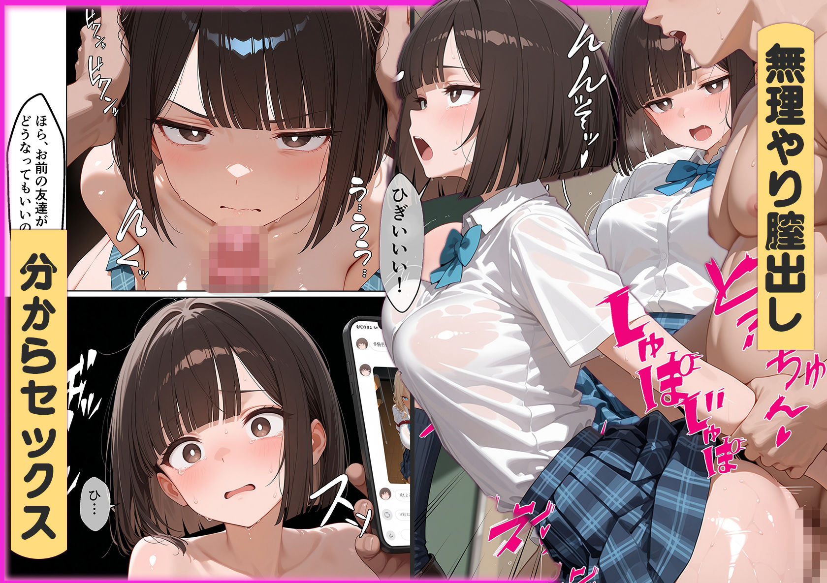 パパ活J〇お仕置きエッチ 無理やりウリをやらせました 画像4