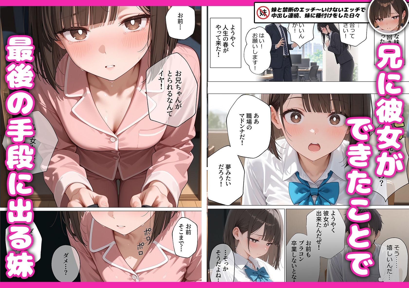 妹と禁断のエッチ〜いけないエッチで中出し連続、妹に種付けをした日々 画像2