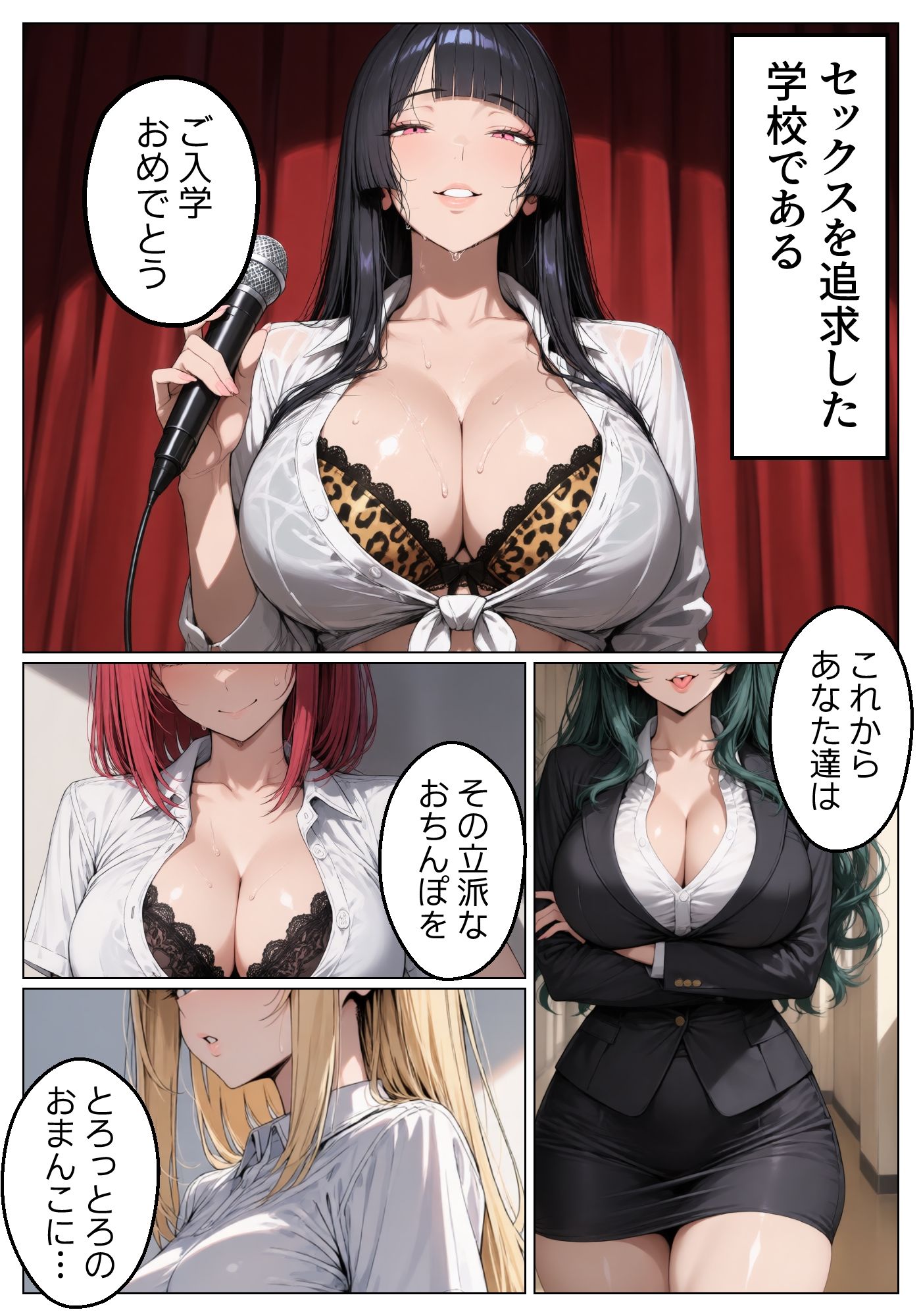 もっと！種付け！むちむち女優学園