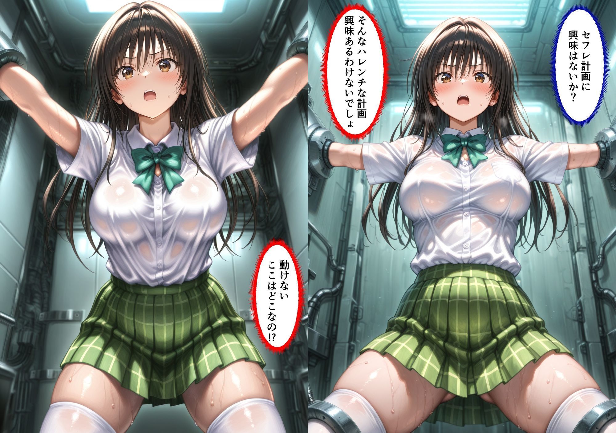 監禁拘束機械姦古手川〇モモ 画像5