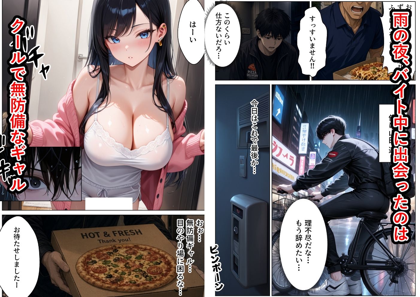 バイト中に出会った学校1のクールギャルといちゃラブセックスできた話 サンプル画像 1