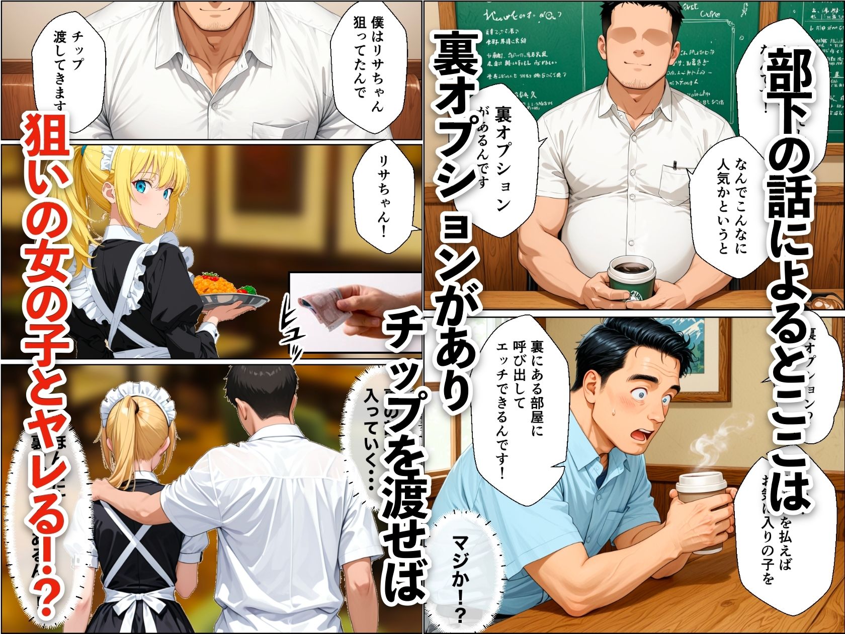 バブル時代に転生してノーパン喫茶でハーレムになった話6